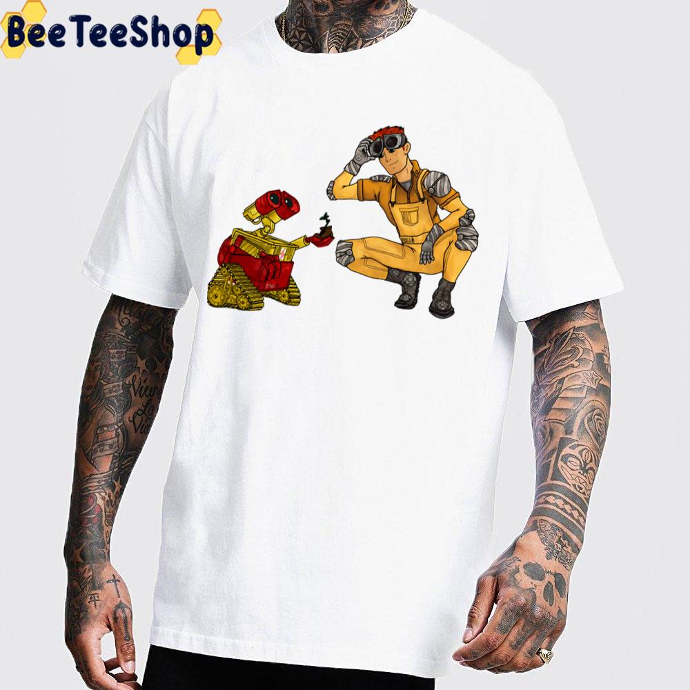 Wall-E And Wally West Video Game Trending Unisex T-Shirt