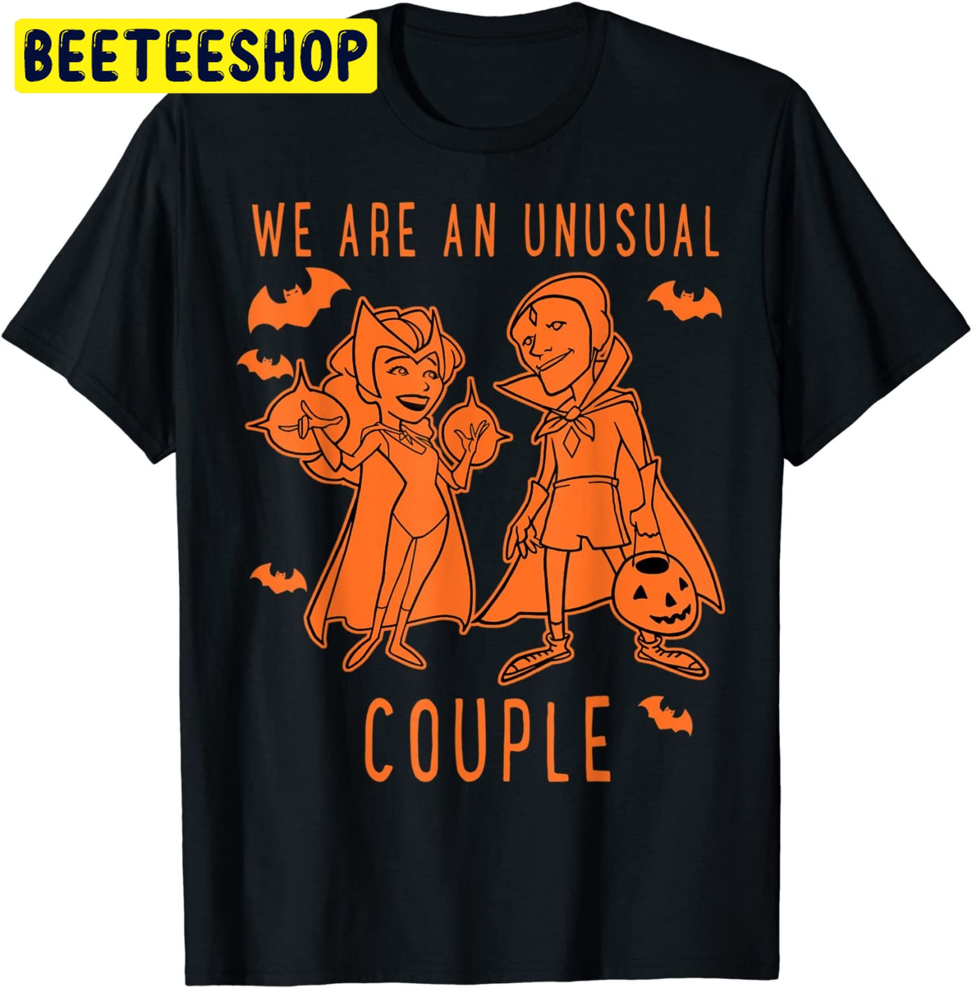 We Are An Unusual Couple Marvel Wandavision Halloween Unisex T-Shirt