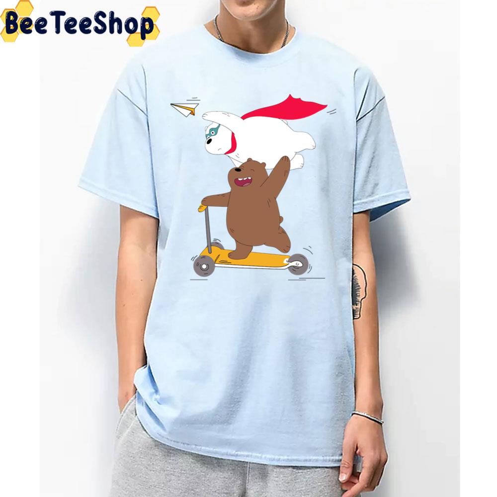 We Flying Bare Bears Trending Unisex T-Shirt