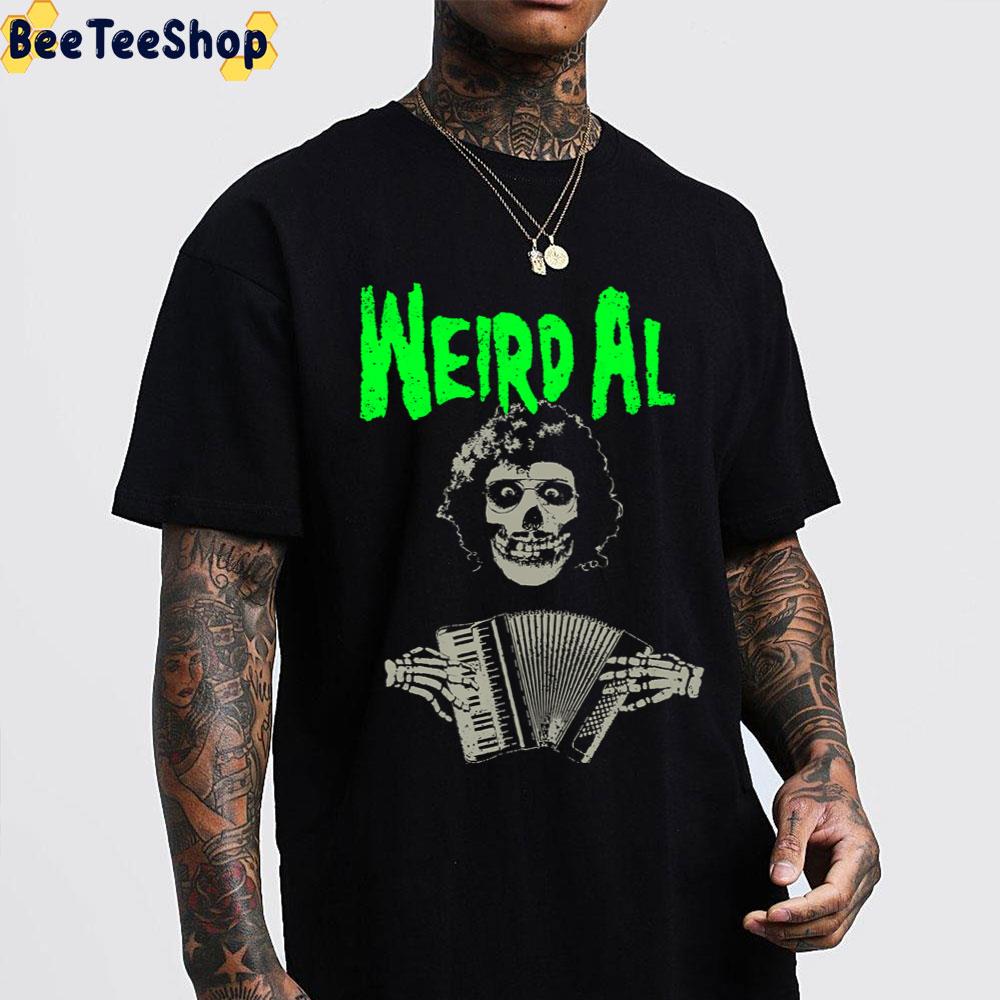 Weird Al Meets The Misfits With Accordion Trending Unisex T-Shirt