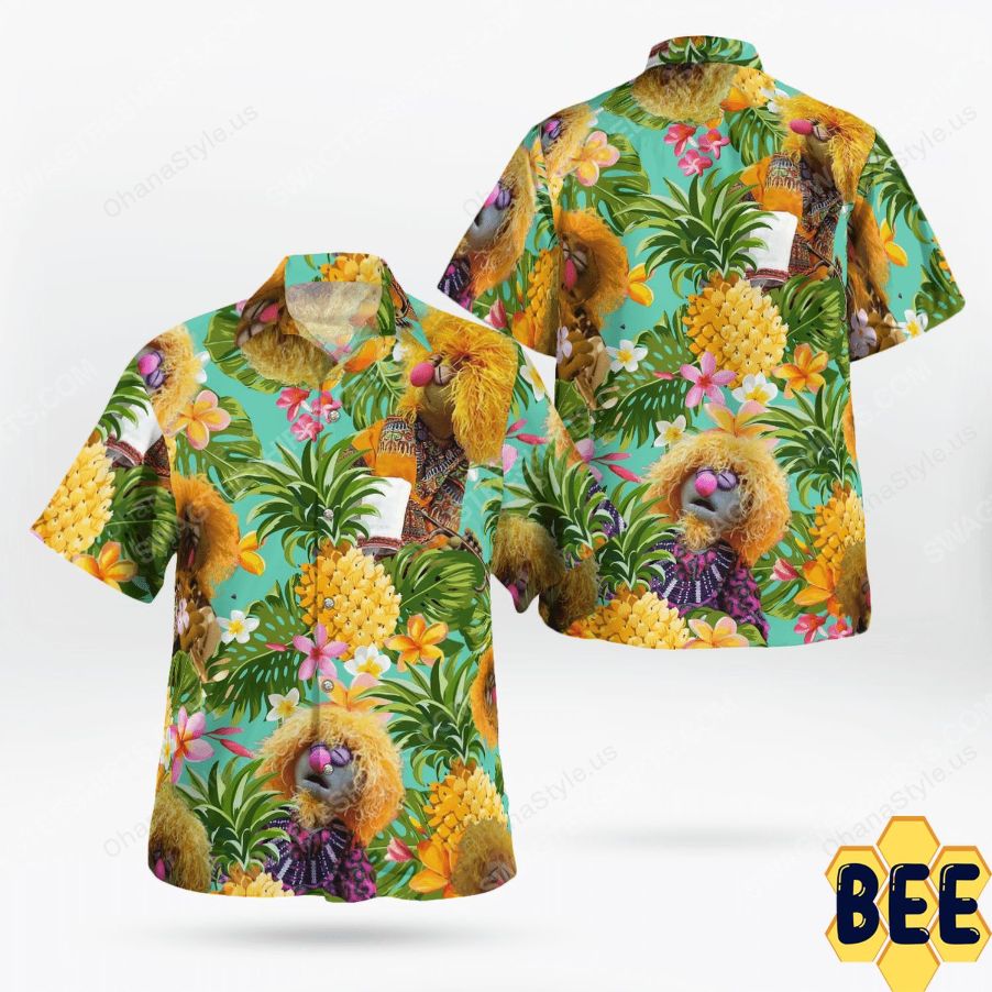 Wembley Fraggle Fraggle Rock Tropical Trending Hawaiian Shirt