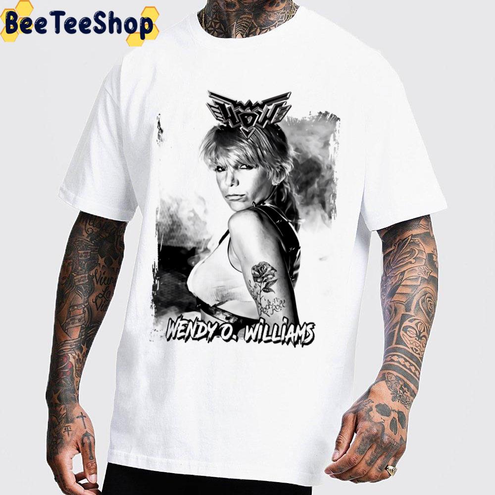 Wendy O Williams Black White Art Trending Unisex T-Shirt