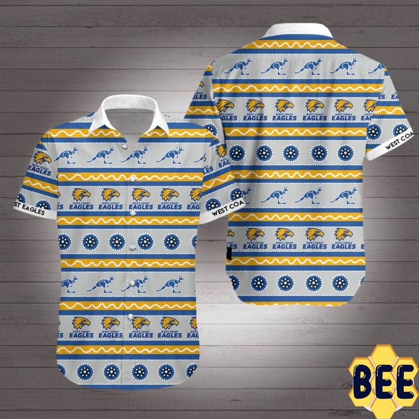 West Coast Eagles Trending Hawaiian Shirt