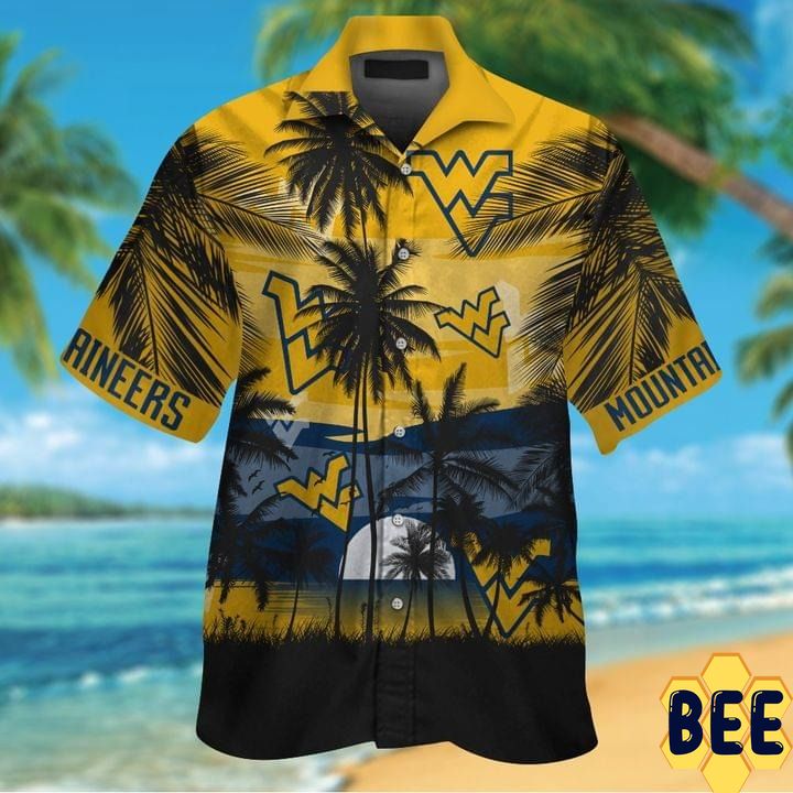 West Virginia Mountaineers Tropical Trending Hawaiian Shirt