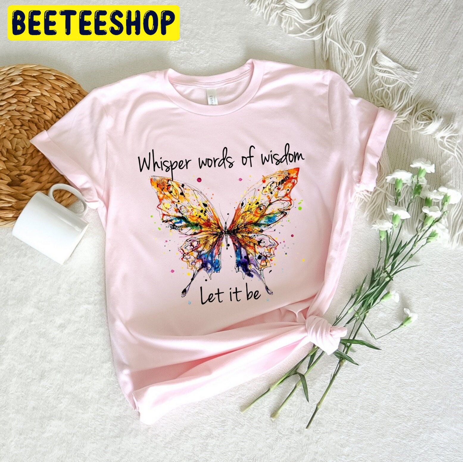 Whisper Words Of Wisdom Let It Be Halloween Unisex T-Shirt