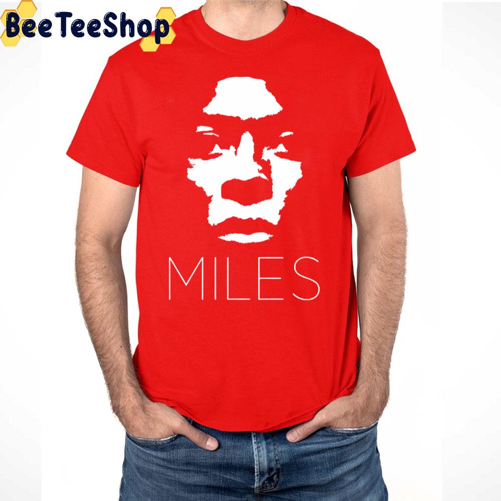 White Art Miles Davis Trending Unisex T-Shirt