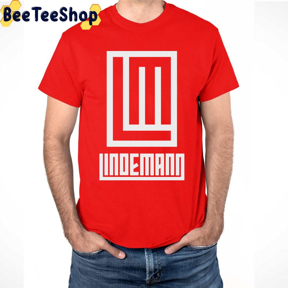 White Lindemann Band Logo Unisex T-Shirt