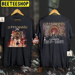 Whitesnake The Farewell Europe Tour 2022 Vintage Double Side Unisex T-Shirt