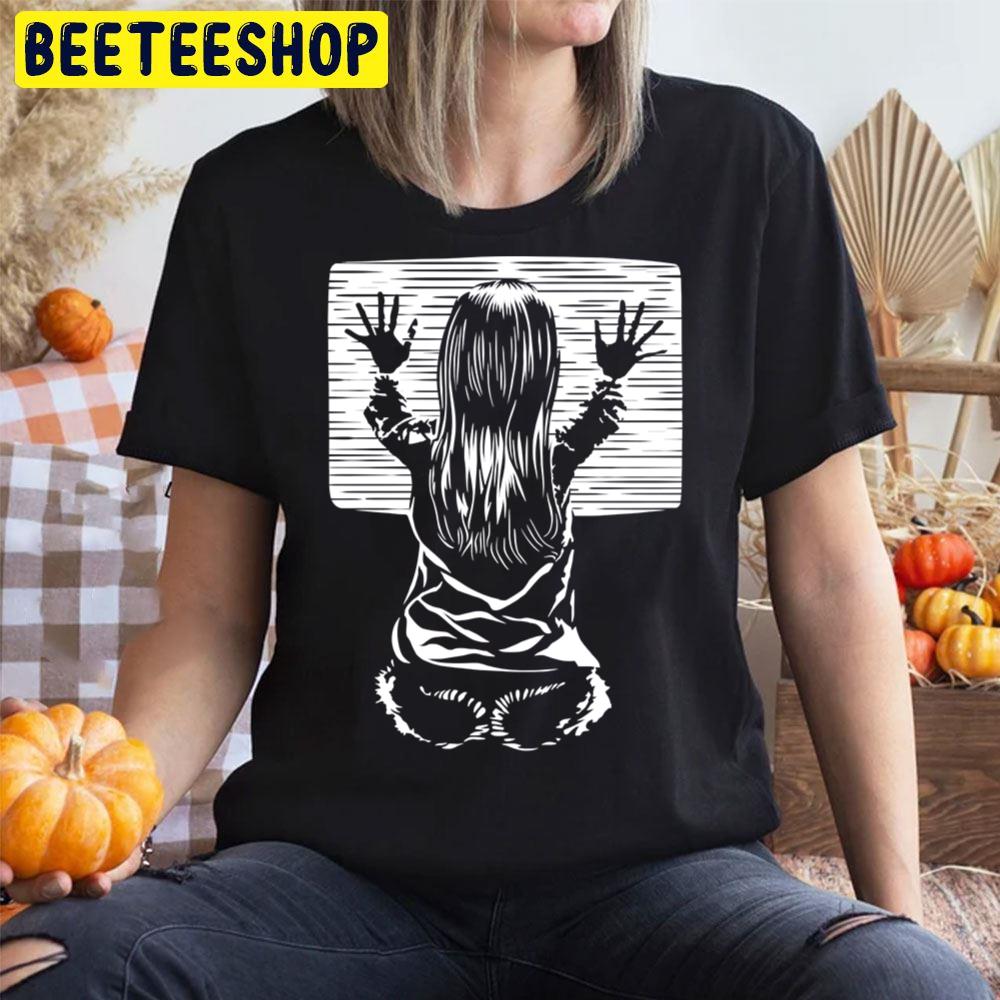 Whtie Art Poltergeist Movie Halloween Trending Unisex T-Shirt