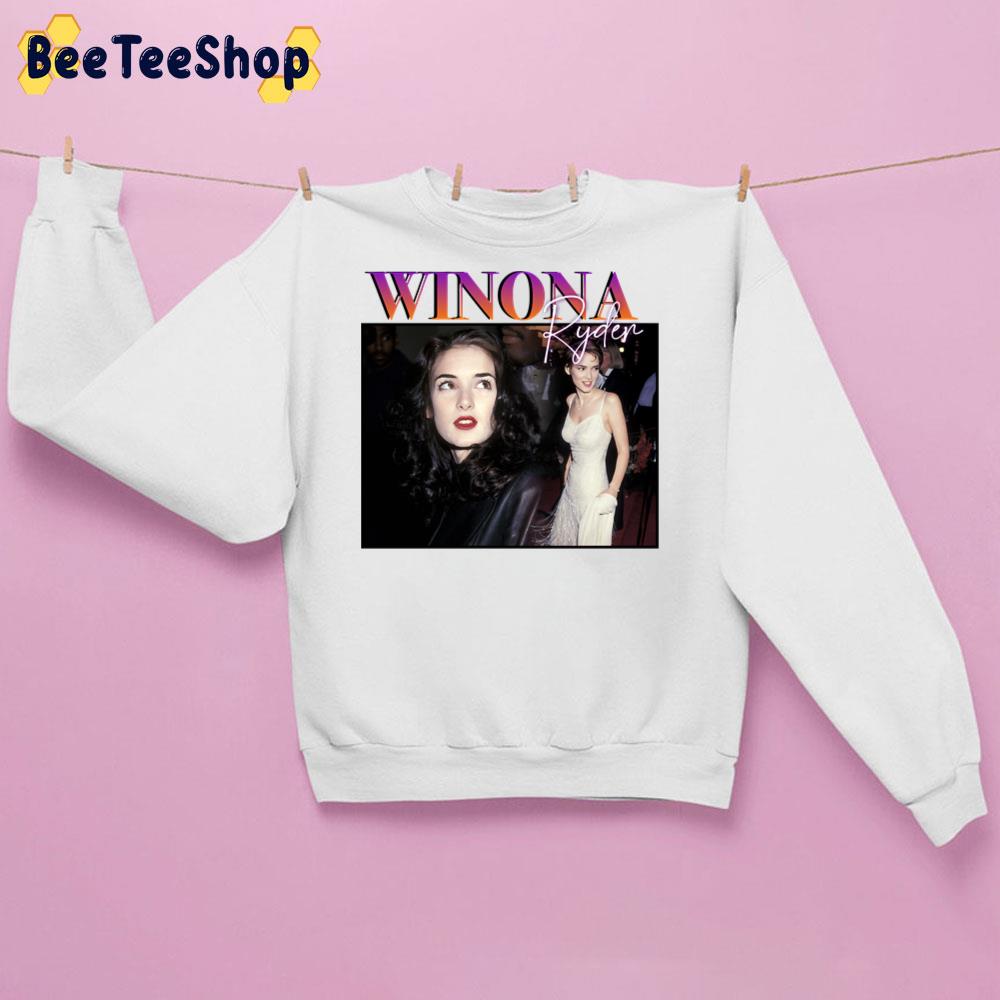 Winona Ryder Retro Vintage Trending Unisex Sweatshirt