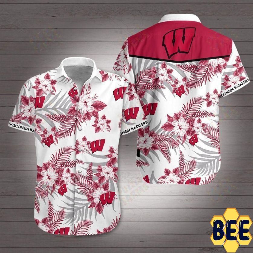 Wisconsin Badgers Ncaa Trending Hawaiian Shirt