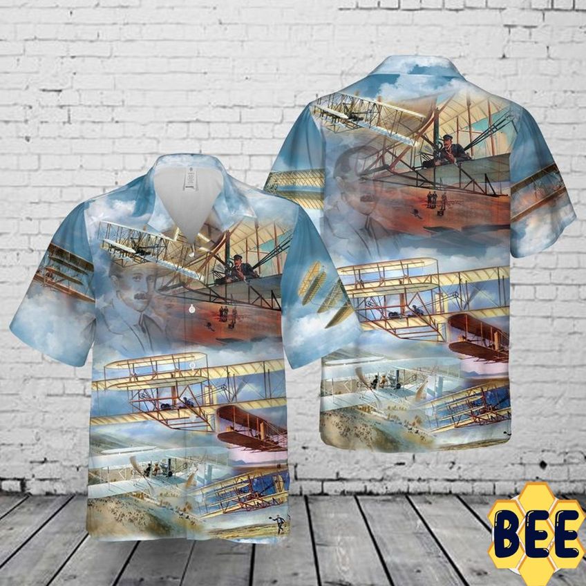 Wright Flyer Trending Hawaiian Shirt