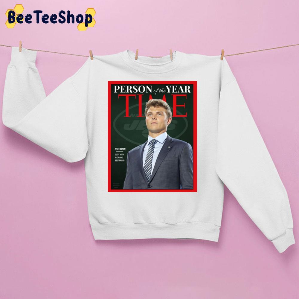 Zach Wilson Time Person Of The Year Unisex Sweatshirt