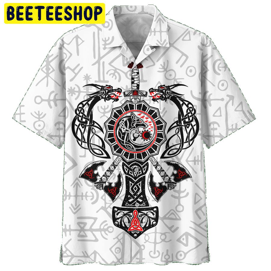 3D Art Viking Trending Hawaiian Shirt