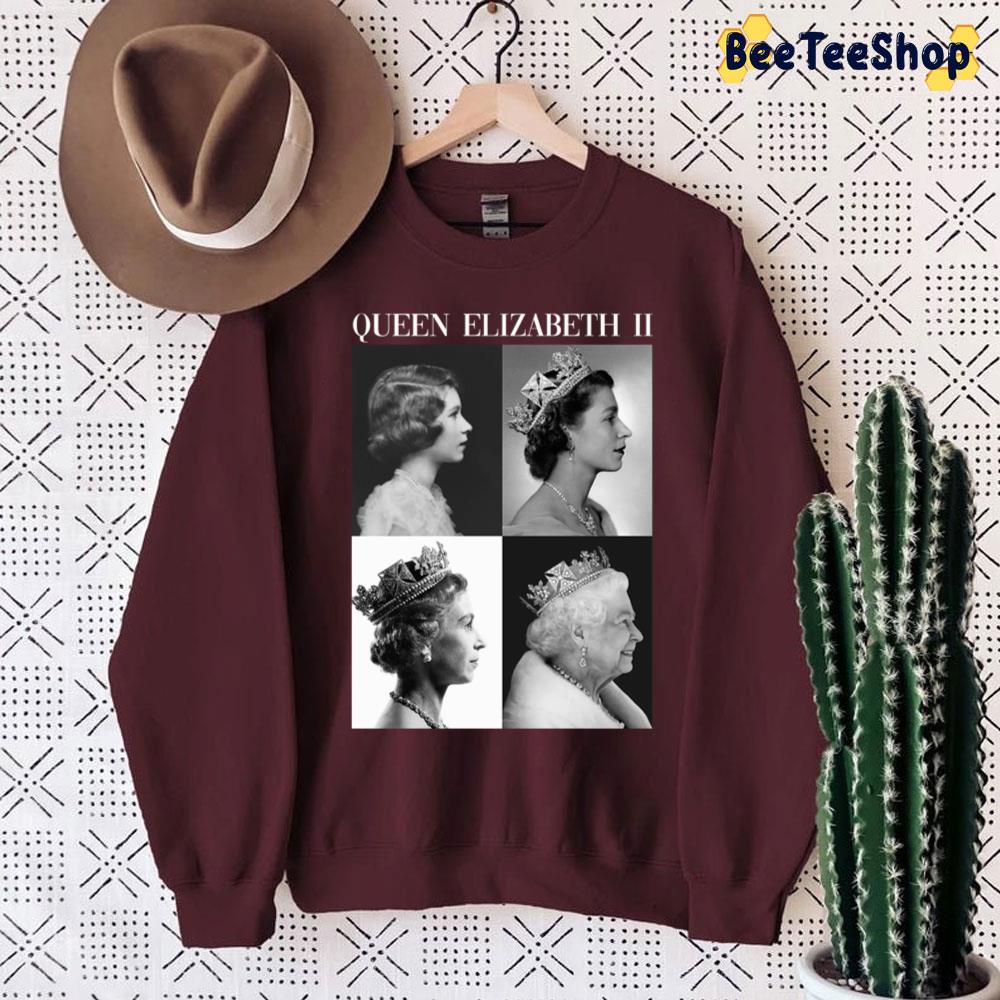 72 Years Of Reign, The Queen Of England Has Passed Away Queen Elizabeth II Unisex Sweatshirt