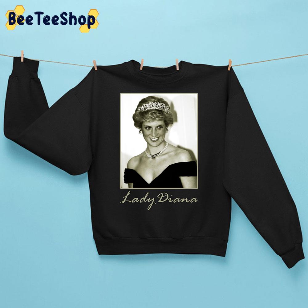 80s Vintage Art Lady Diana Trending Unisex Sweatshirt