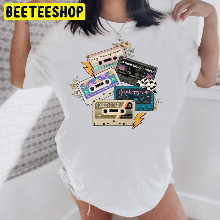 90s Country Cassette Tapes Retro Trending Unsiex Shirt