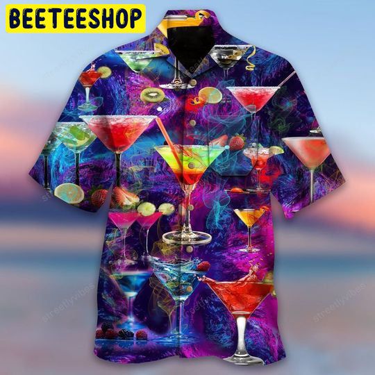 A Martini Shaken Not Stirred Trending Hawaiian Shirt