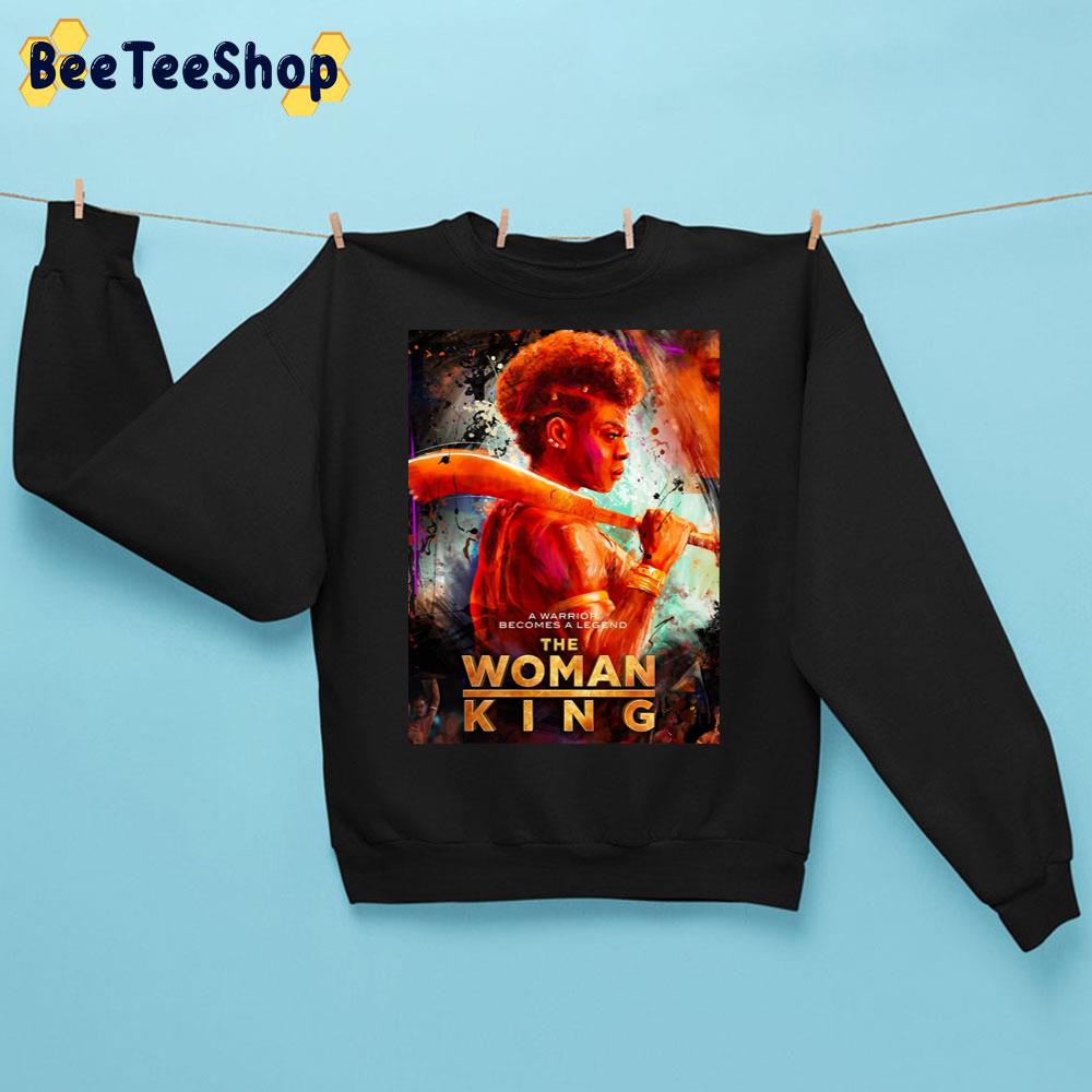 A Warrior Becomes A Legend The Woman King Trending Unisex Sweatshirt