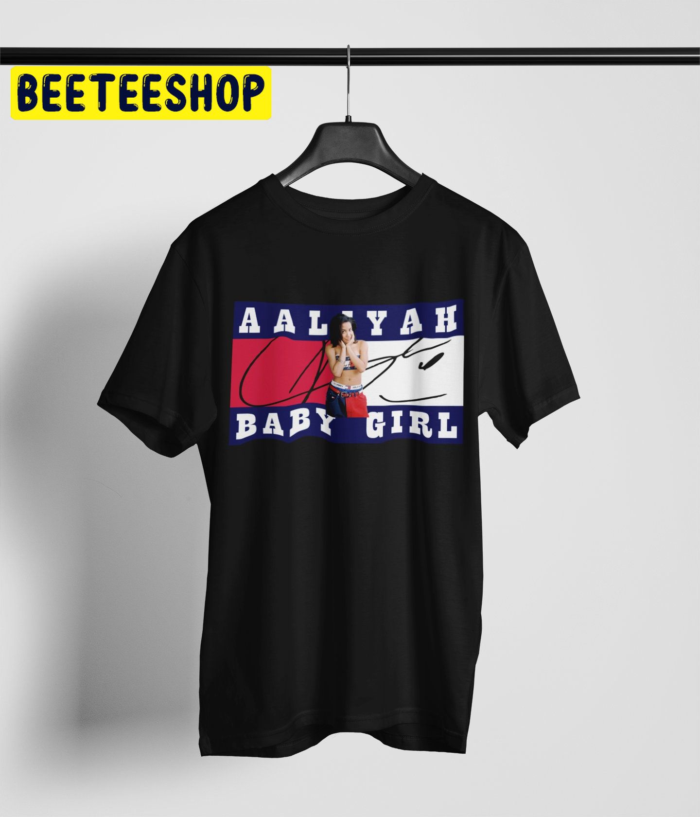 Aaliyah Baby Girl Singer Vintage Trending Unisex T-Shirt