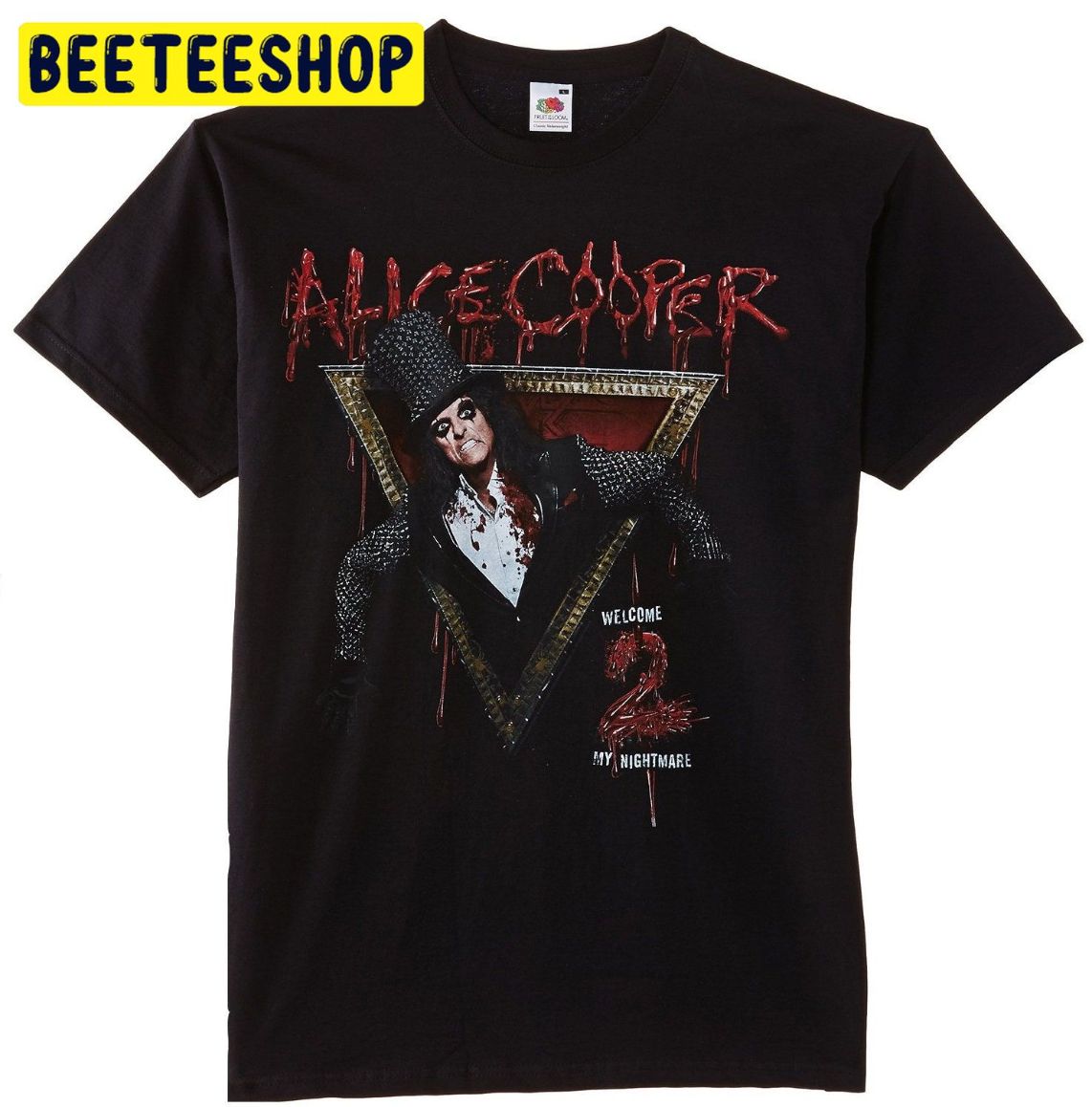 Alice Cooper Welcome To My Nightmare Rock Trending Unisex Shirt