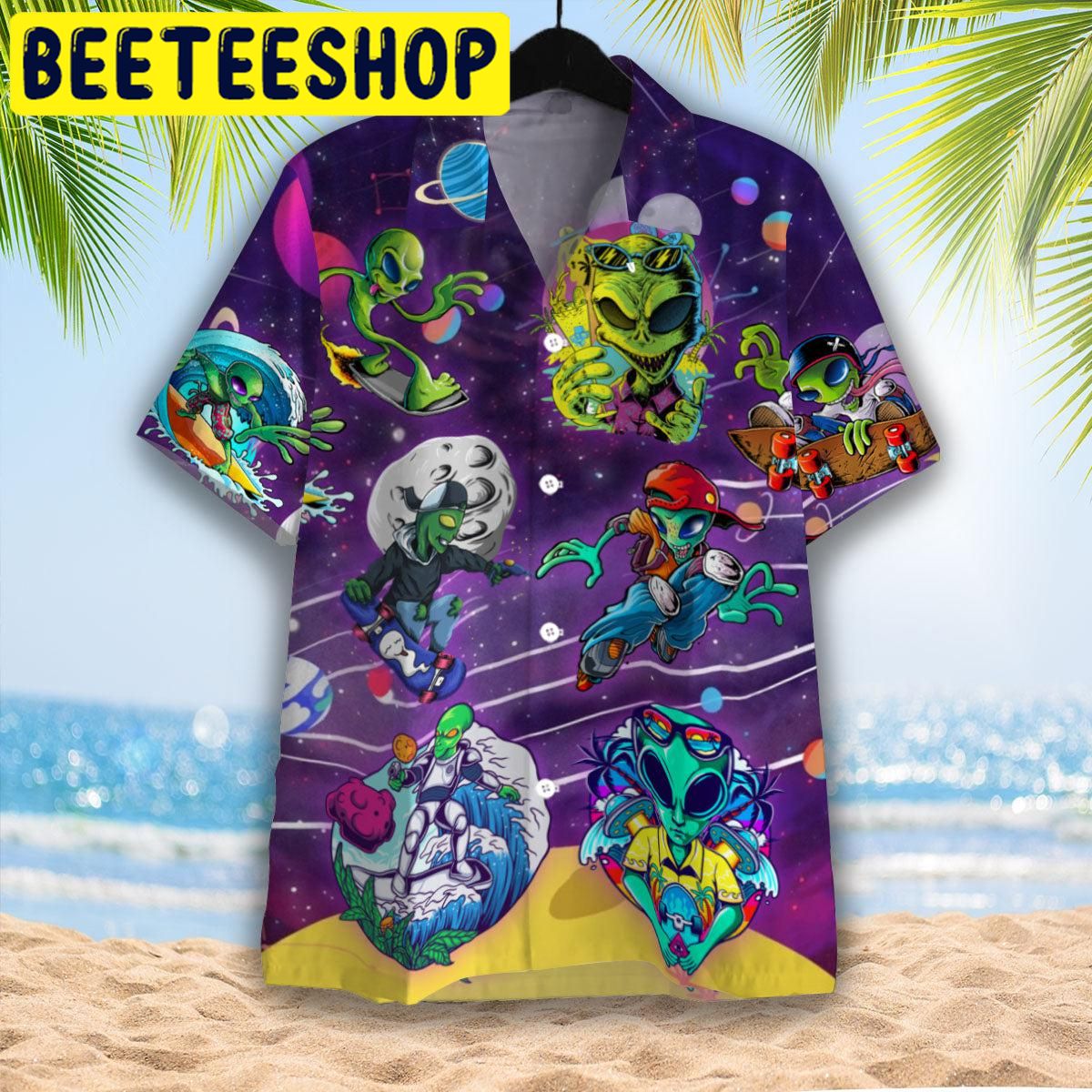 Alien's Summer Hawaiian Shirt - Beeteeshop