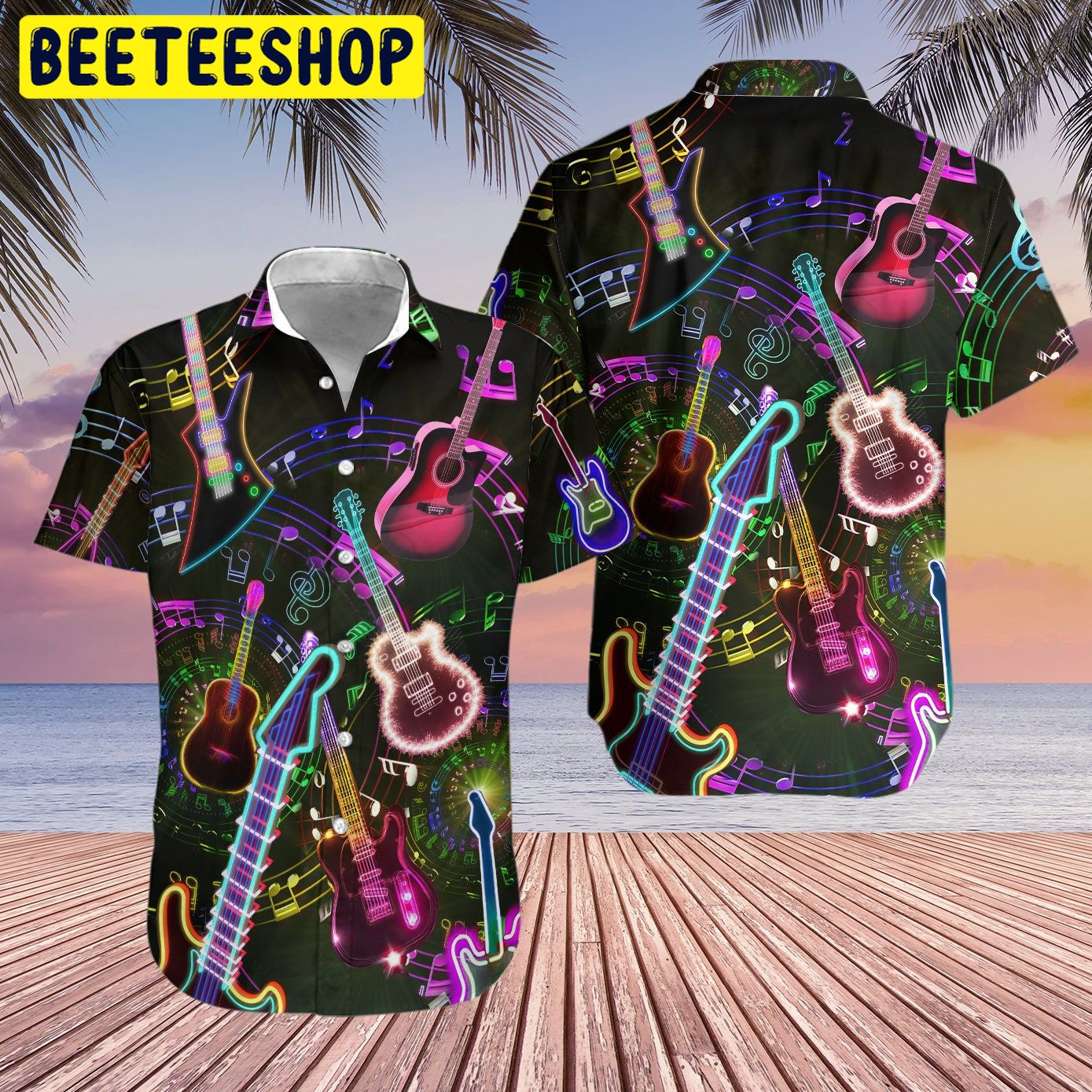 All You Need Is A Guitar Trending Hawaiian Shirt