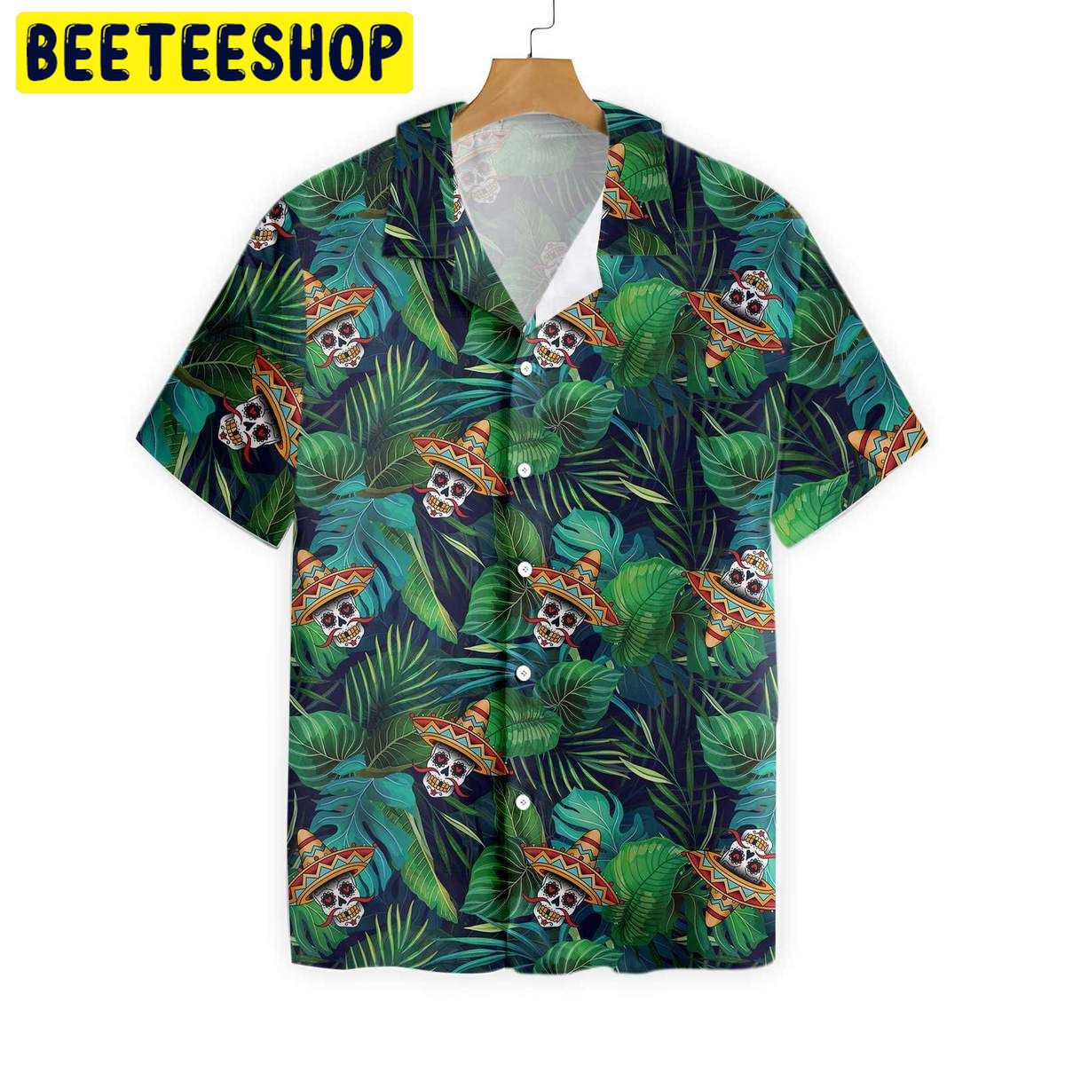 Aloha Mexican Skull Trending Hawaiian Shirt