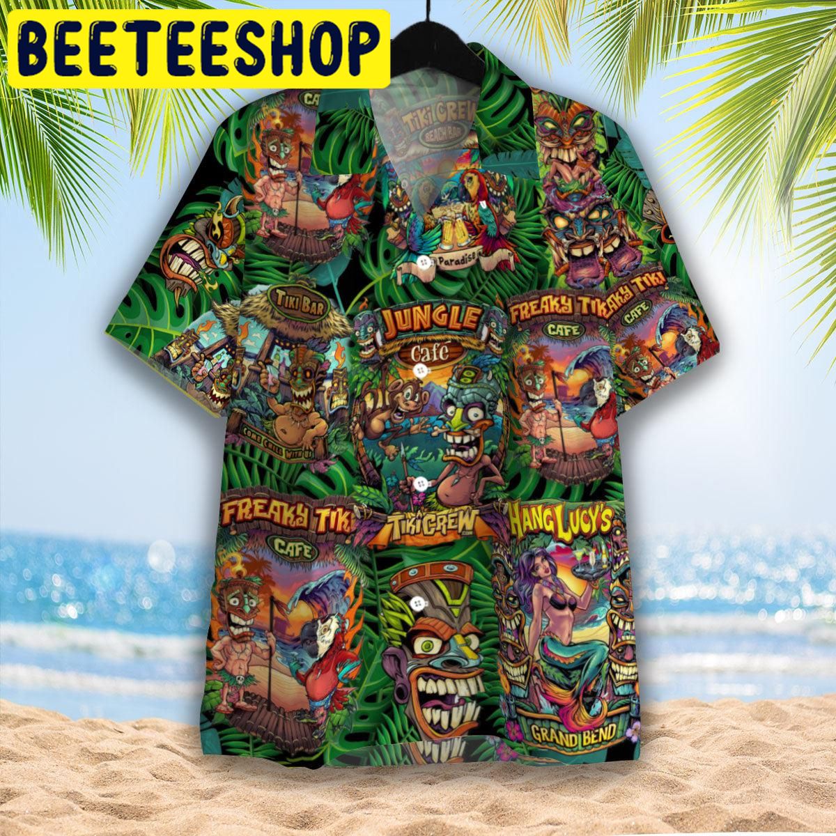 Aloha Tiki Tiki Hawaiian Shirt 9526