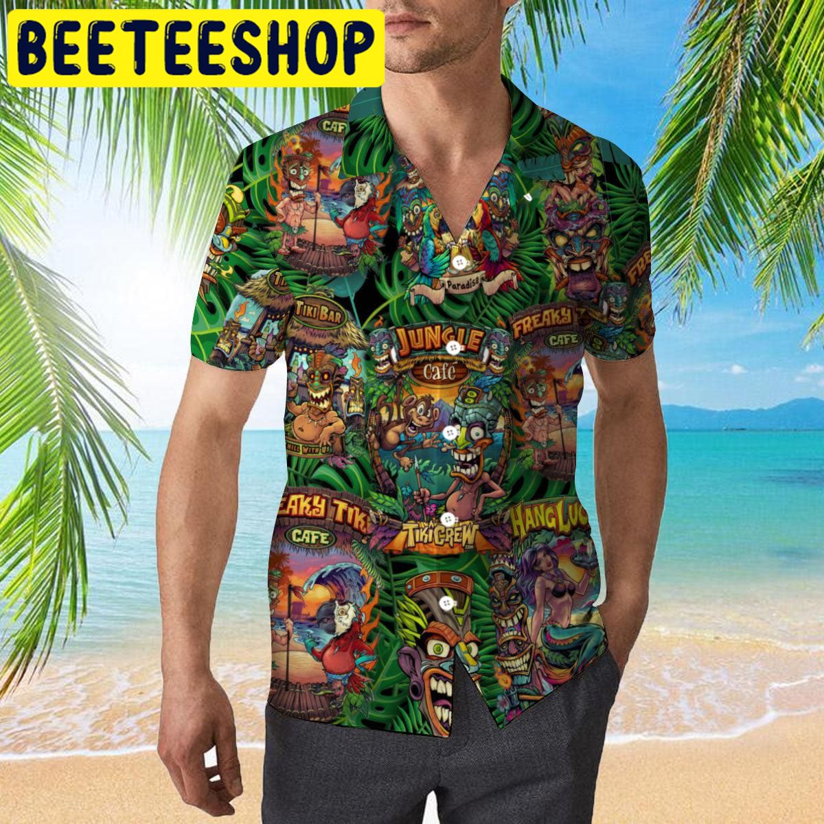 Aloha Tiki Tiki Hawaiian Shirt 9526 - Beeteeshop