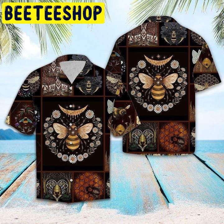 Amazing Bee Hawaiian Shirt