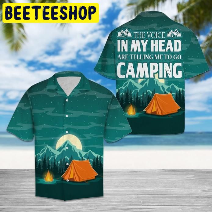 Amazing Camping Hawaiian Shirt