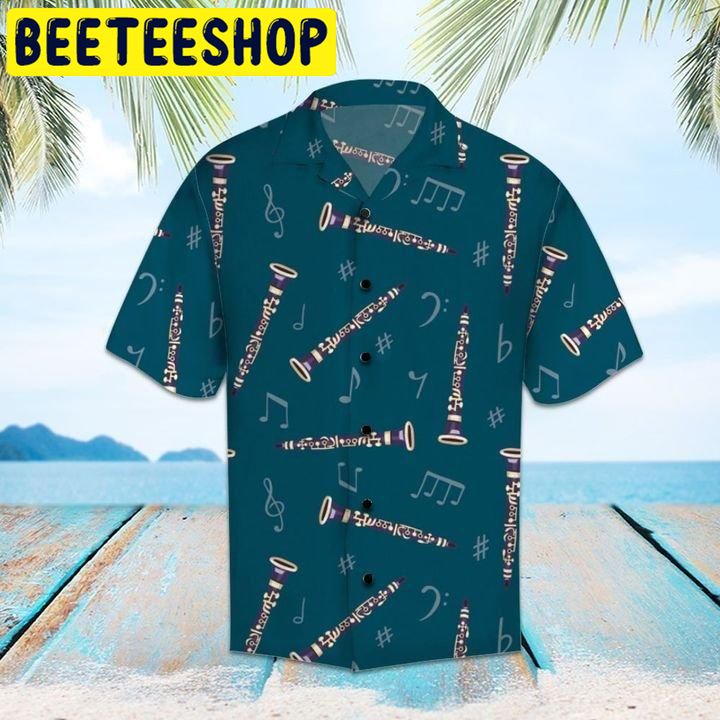 Amazing Clarinet Hawaiian Shirt