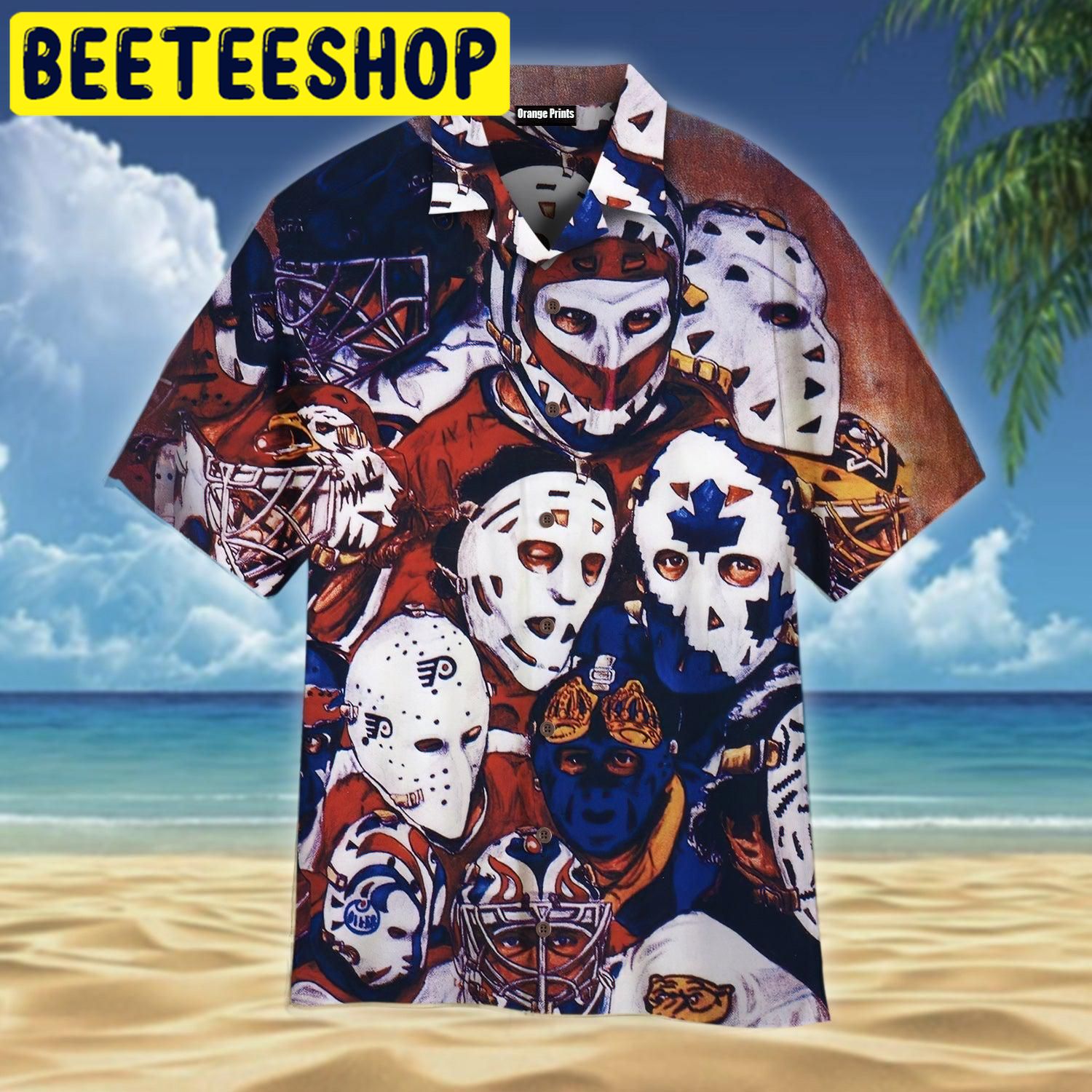 Amazing Hockey Mask Hawaiian Shirt