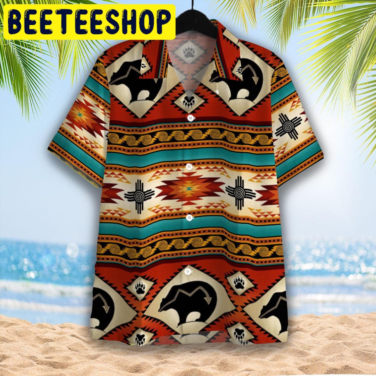 Amazing Native Bear Hawaiian Shirt