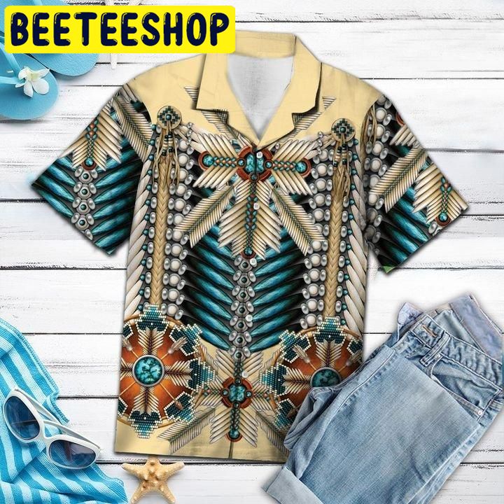 Amazing Native Warrior Hawaiian Shirt