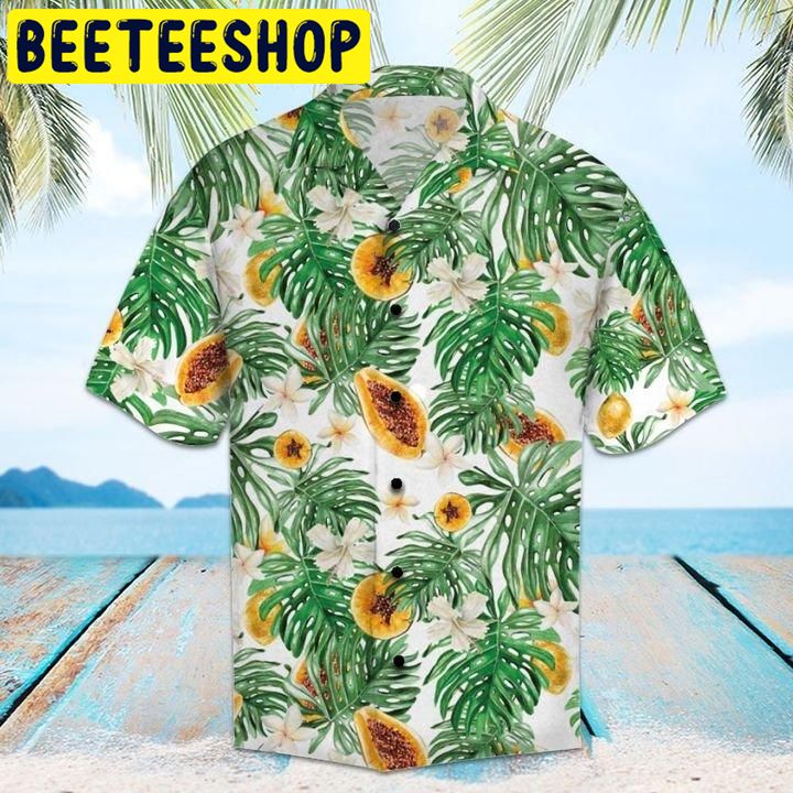 Amazing Papaya Hawaiian Shirt