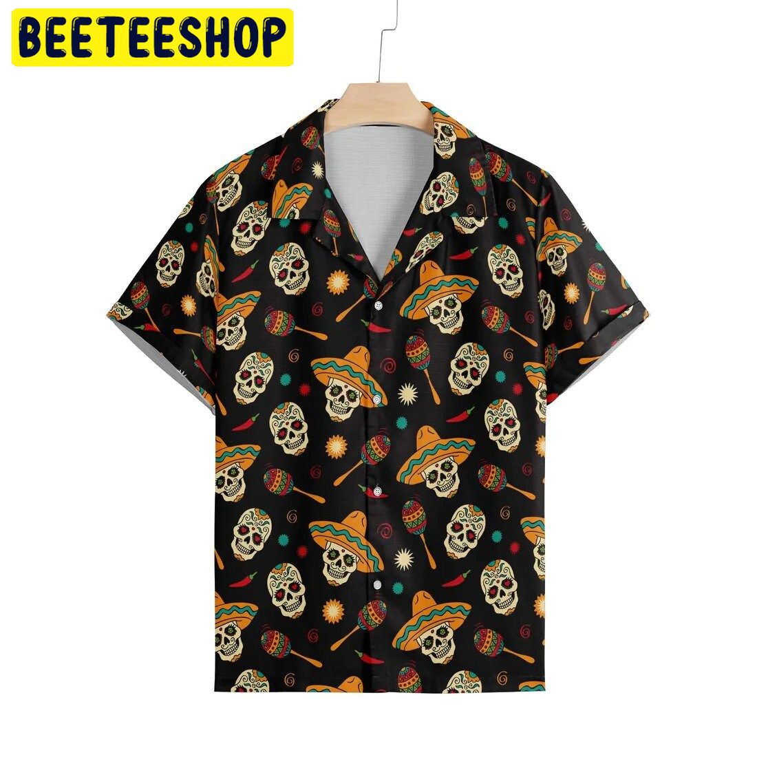 Amazing Pirate Skull Trending Hawaiian Shirt