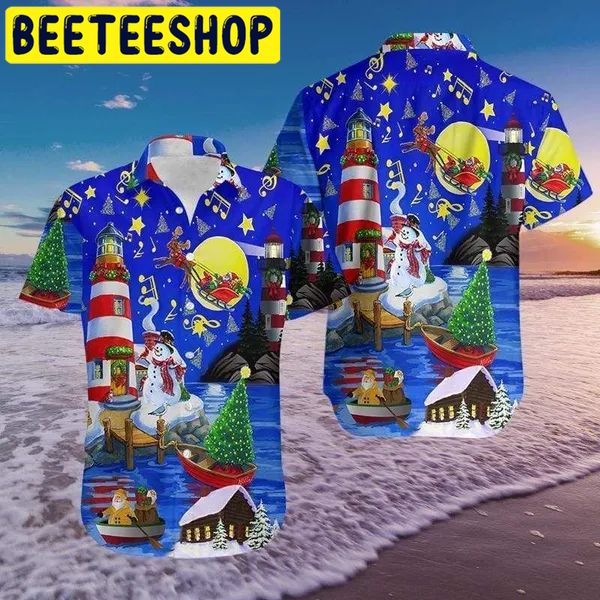 Amazing Sky In Christmas Day Santa Claus Hawaiian Shirt