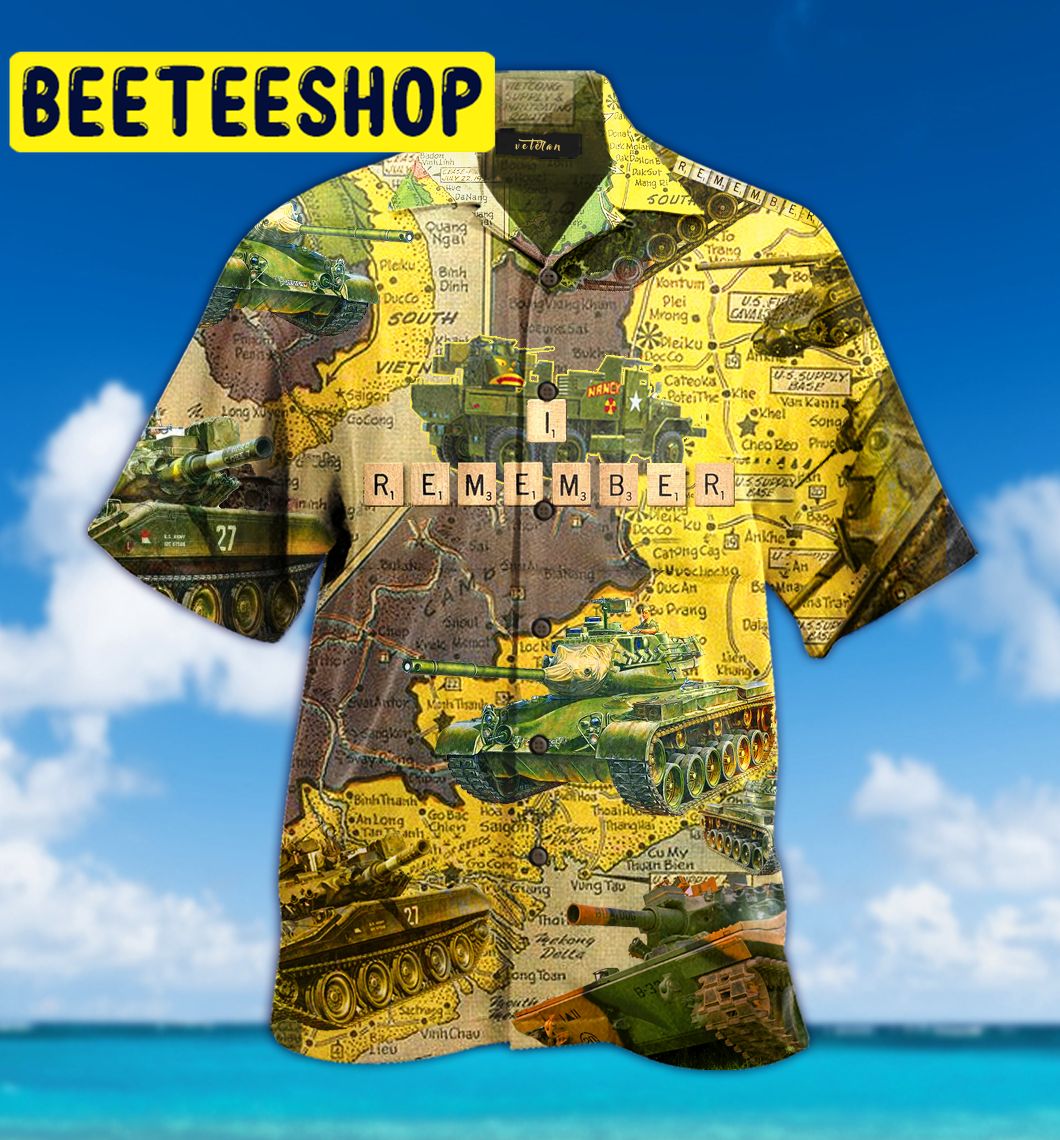 Amazing Tank Veteran Hawaiian Shirt