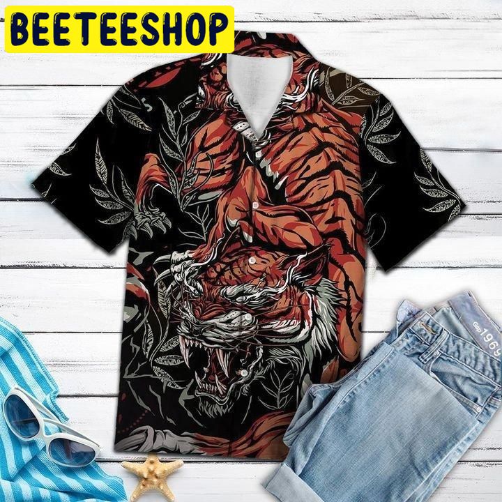 Amazing Tiger Hawaiian Shirt 6413 - Beeteeshop