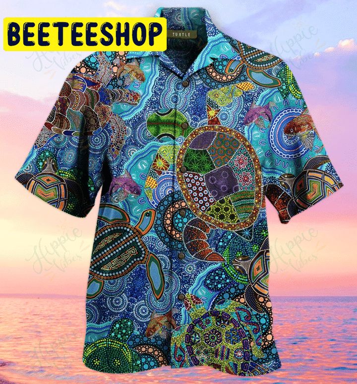 Amazing Turtle Hawaiian Shirt