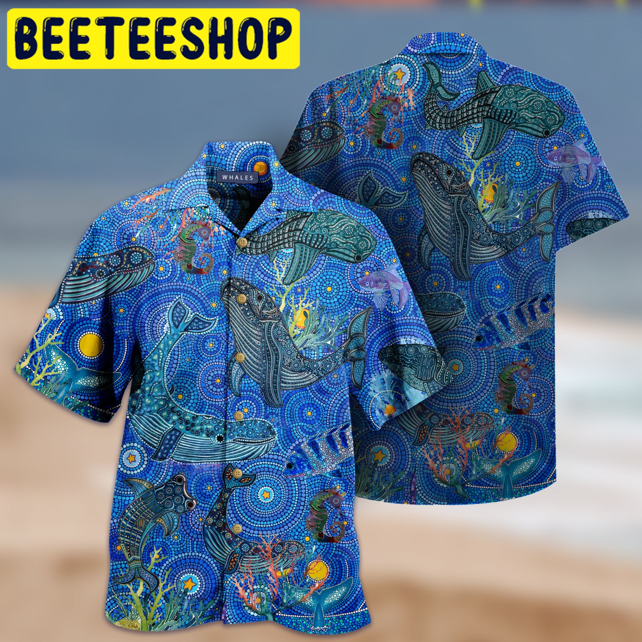 Amazing Whale Hawaiian Shirt