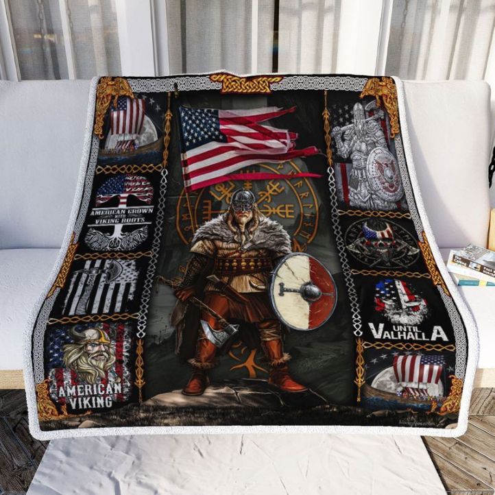 American Viking Comfy Sofa Throw Blanket