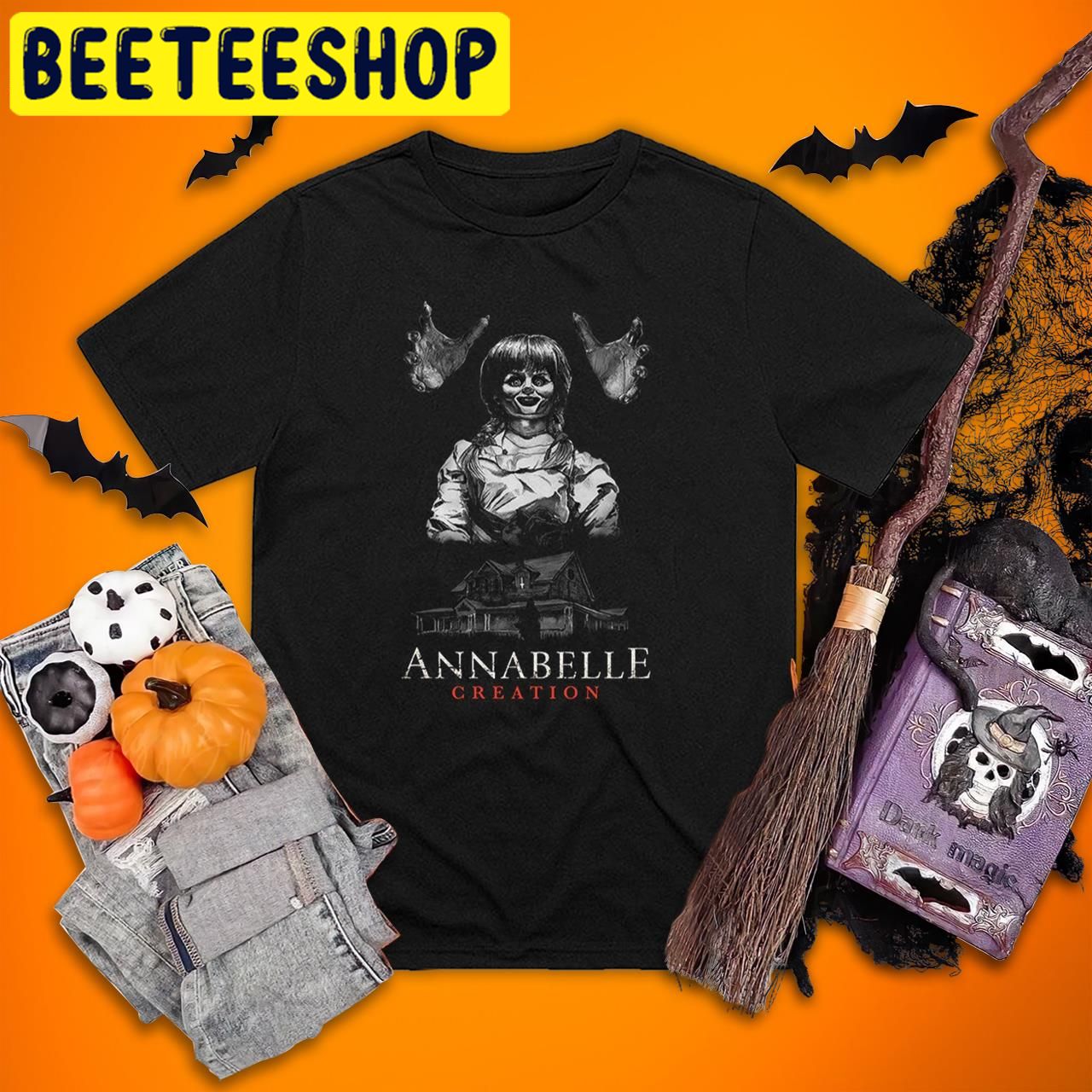 Annabelle CreationHorror Movie Halloween Trending Unisex T-Shirt