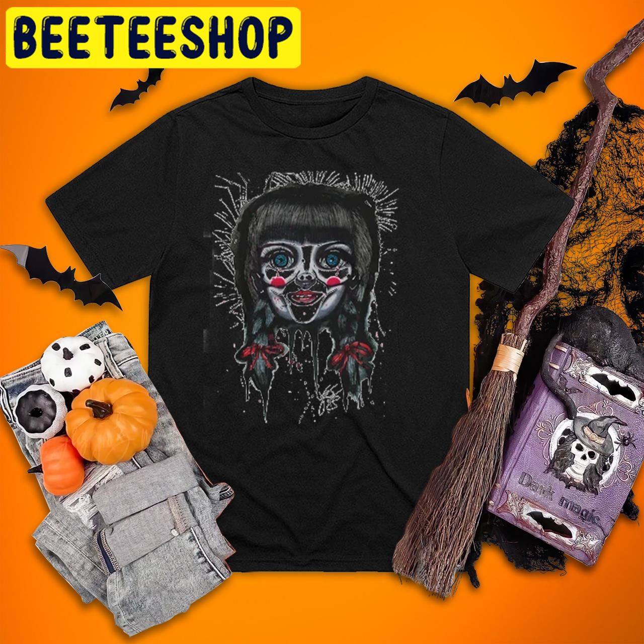 Annabelle DollThe Conjuring Halloween Trending Unisex T-Shirt
