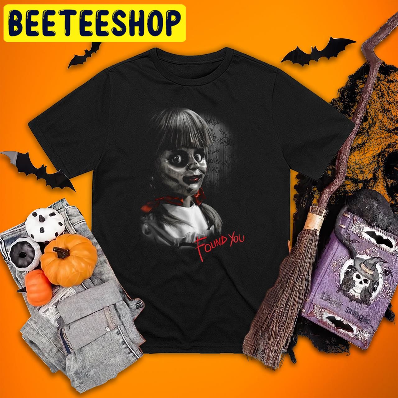 Annabelle Found You For Halloween Trending Unisex T-Shirt