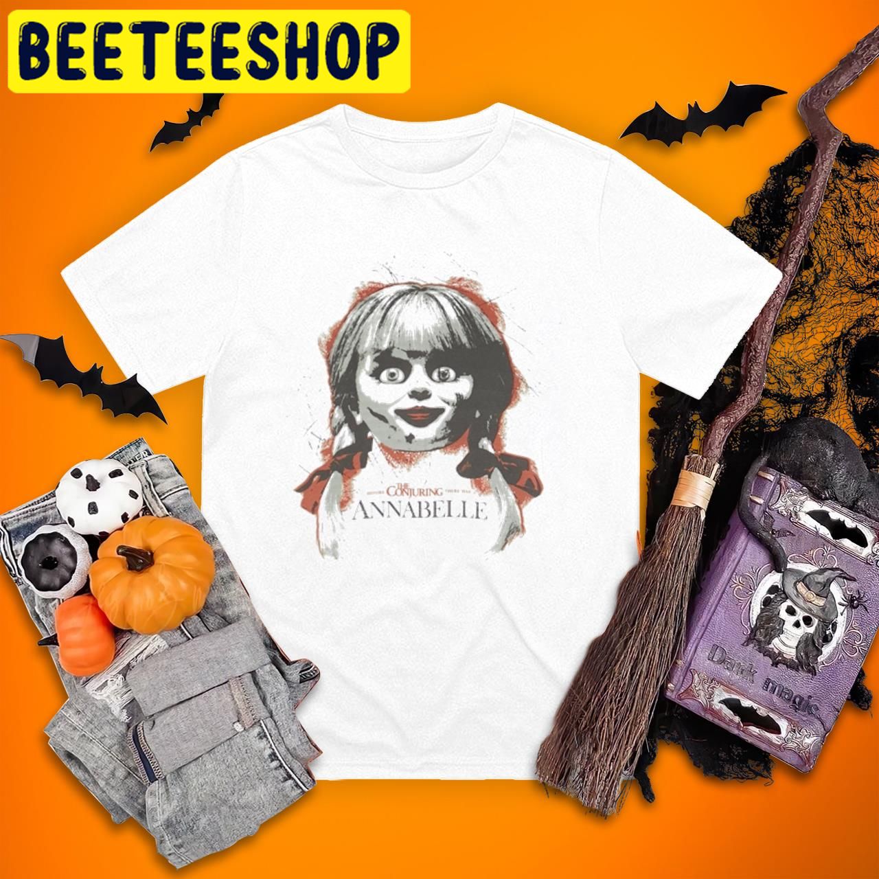 Annabelle Horror Movie White Halloween Trending Unisex T-Shirt