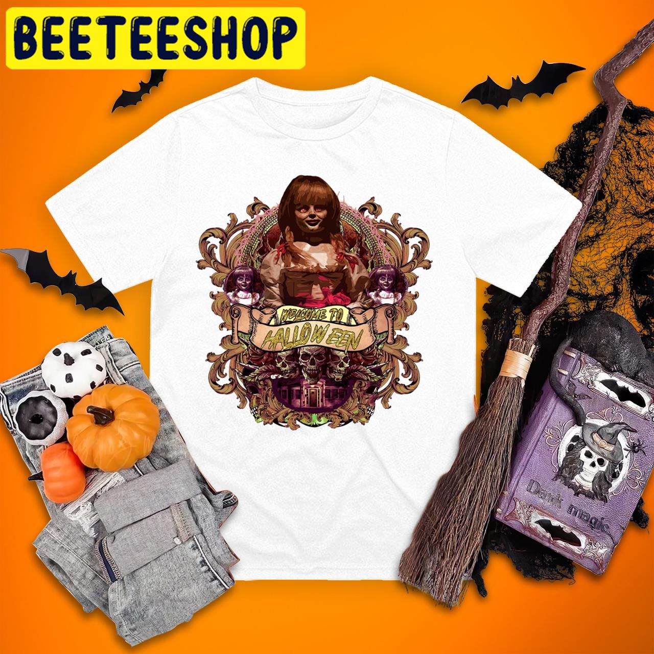 AnnabelleHorror Movie With Annabelle Halloween Trending Unisex T-Shirt