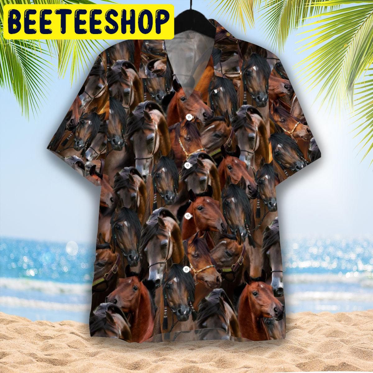 Arabian Horse Hawaiian Shirt